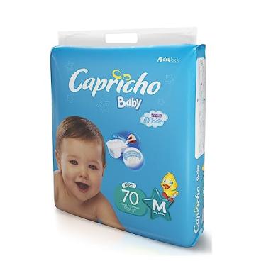 Imagem de Fralda Capricho Baby Hiper Md 70Un