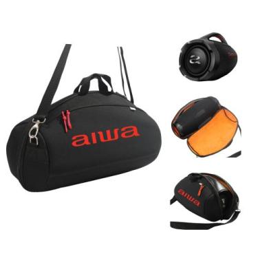 Imagem de Case Mala Bolsa Compatìvel - Boombox Plus  Aiwa Com Bolso Nova - neo c