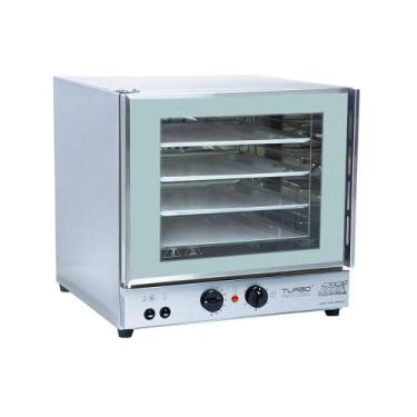 Imagem de Forno Elétrico de Convecção FETP Azul 4 Assadeiras Modelo Turbo Profes