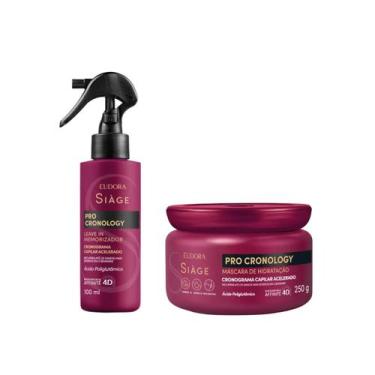 Imagem de Combo Cronograma Hidratação Pro Cronology Siàge Eudora Máscara Tratame