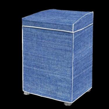 Imagem de Capa Máquina De Lavar Flanelada Jeans M - Vida Pratika