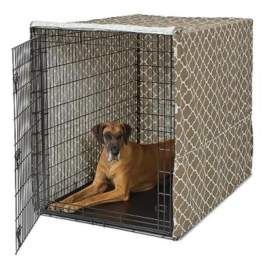 Imagem de MidWest Homes for Pets Capa de gaiola para cães, capa de privacidade para gaiolas para cães do meio-oeste, lavar e secar na máquina 137 cm