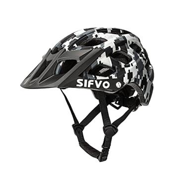 Imagem de SIFVO Capacete De Bicicleta Infantil, Capacete Infantil Para Meninos E Meninas, Capacete De Bicicleta Para Crianças De 8 A 14 Anos, Capacete De Bicicleta Juvenil Com Viseira, Faixa Ajustável Segura E