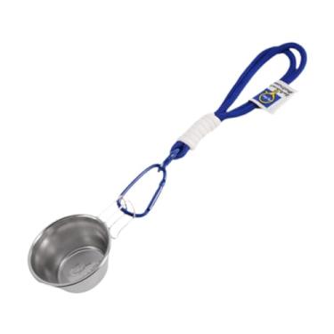 Imagem de menolana Tigela de isca de pesca Copo de acampamento Copo de água Acessórios de pesca multifuncionais Caixa de comida de peixe para pesca Caça Churrasco, Azul