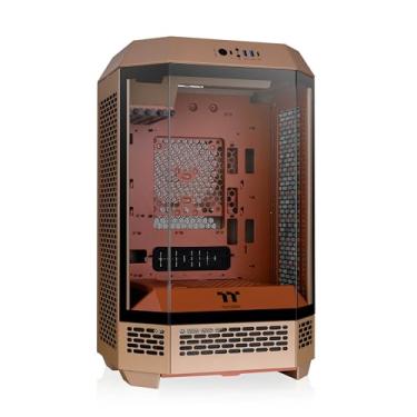 Imagem de Thermaltake Capa Micro-ATX Tower 300 Gravel Areia; Ventilador CT de 2 x 140 mm incluído; suporta radiador de até 420 mm; Kit de suporte de chassi opcional permite exibição horizontal;