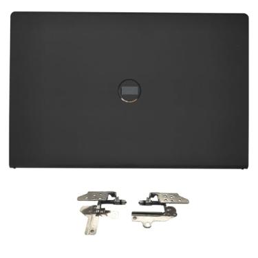 Imagem de Jxjslp substituição LCD tampa traseira tampa traseira com dobradiças para DELL Inspiron 15 3510 3511 3515 3520 3525 série laptop 00WPN8 0WPN8 AP3LE000901 Preto