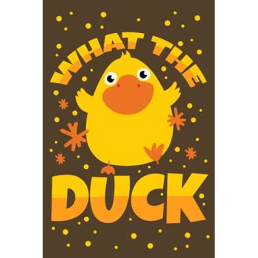 Imagem de What The Duck: Notizbuch (120 Seiten, 15x23cm, gepunktet) Dotted Bullet Grid Tagebuch Journal