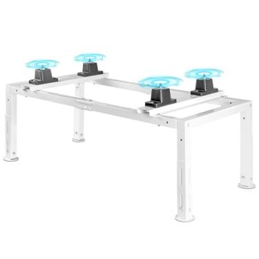 Imagem de Eastrexon Mini suporte dividido antivibração para 9.000-24.000 BTU Mini bomba de calor dividida de ar condicionado sem dutos, mini suporte de chão dividido resistente ajustável para uso externo,