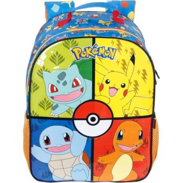 Imagem de Mochila Escolar, Pokemon X1-B, Grande, Xeryus