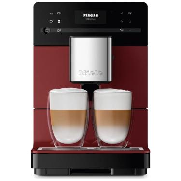 Imagem de Máquina de Café Expresso Automática e Silenciosa, 1.3L com Moedor e Espumador de Leite, 220V 1450W, Miele NEW CM 5310, Vermelha
