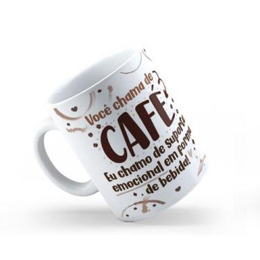 Imagem de Caneca Cerâmica Branca Flork Café 325ml - I Love Be Nerd