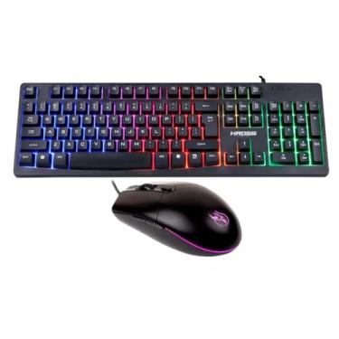 Imagem de Combo Kross - Teclado e Mouse Gamer com fio - KG105 e MG105