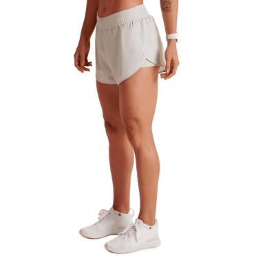 Imagem de Short Lupo LSport AF Duplo Running Feminino - Cinza