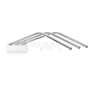 Imagem de Porta Avental De Parede Tipo Cabide P/ 3 Aventais De Chumbo - DoctorX 