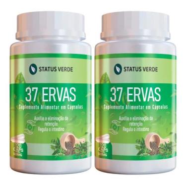 Imagem de Ervas Diversas em Cápsulas Status Verde - Kit 240 Cáps, Original