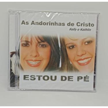 Imagem de Cd as andorinhas de cristo  estou de pé  novo e lacrado - ASANDORINHAS