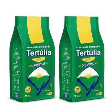 Imagem de 2 Erva Mate Chimarrão TERTÚLIA SUPREMA VÁCUO Sem Açucar 1KG - TERTULIA