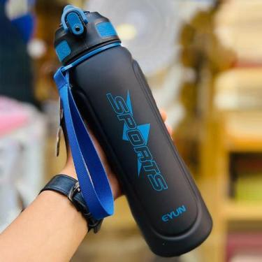 Imagem de Garrafa squeeze de plástico Sport 1 litro - DL FESTAS