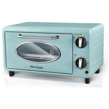Imagem de Forno Elétrico de Bancada com Controle de Temperatura e Temporizador, 1000W, 110v, ELITE GOURMET ETO147M, Menta