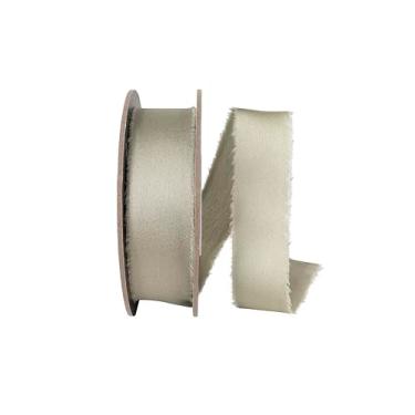 Imagem de Reliant Ribbon Fita de toque de seda com borda desgastada, musgo de mola