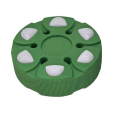 Imagem de Deevoka Roller Hóquei Puck Hóquei Puck Puck Profissional Profissional Presente de Rua Treinamento Bola Bola de Hóquei para Limpa de Interior para Perto, Verde