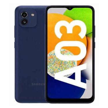 Imagem de Usado: Samsung Galaxy A03 64GB 4GB ram Azul Muito Bom - Trocafone