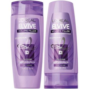 Imagem de Conjunto de shampoo e condicionador L'Oreal Paris Elvive Volume Filler