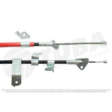 Imagem de CABO FREIO TRASEIRO LE para ETIOS HATCH 1.3/ 1.5 16V 12/...  - TUBA