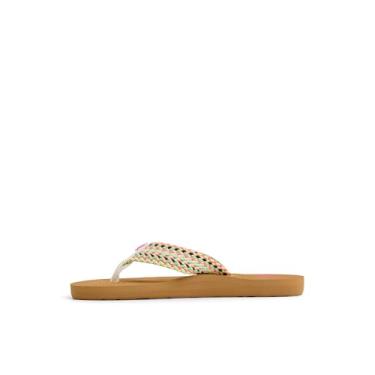 Imagem de Roxy Chinelo Porto II para meninas, Multicor, 16