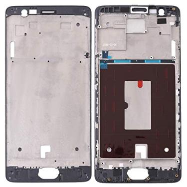 Imagem de Peças de substituição de telefone celular Para OnePlus 3/3T / A3003 / A3000 / A3100 da placa de moldura LCD da casa frontal LCD Acessórios telefônicos