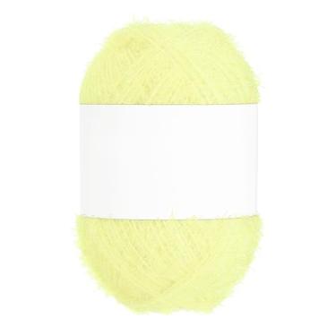 Imagem de PATIKIL Fio Scrubbie de 218 metros, fio de poliéster brilhante Scrubbie vermelho brilhante coração fio de vidro para panos de prato crochê, tricô, artesanato, artesanato, tapete, suéter, cachecol