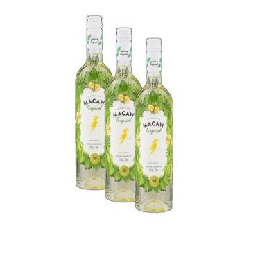Imagem de Kit 3 Vinho Macaw Frisante Tropical Branco Casa Perini 750Ml