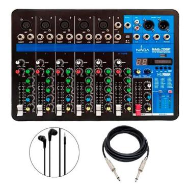 Imagem de Mesa De Som 7 Canais Bluetooth Usb Mxt Nag 7dsp