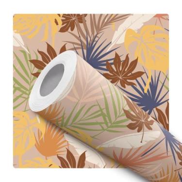 Imagem de Papel De Parede Auto Adesivo Efeito Linho Cinza Claro Elegante Quarto 