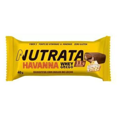 Imagem de Whey Grego Bar Havanna Nutrata Sabor Doce de Leite Havanna