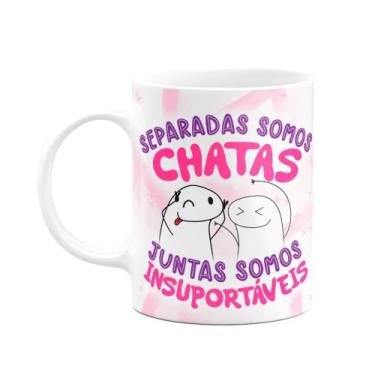 Imagem de Caneca Flork Amigas - Separadas somos chatas juntas então - JPS INFO
