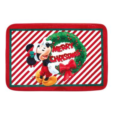 Imagem de Tapete Licenciado De Natal Mickey 40cm X 60cm