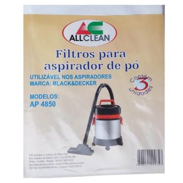 Imagem de Filtro Descartável Para Aspirador De Pó Black Decker Ap4850