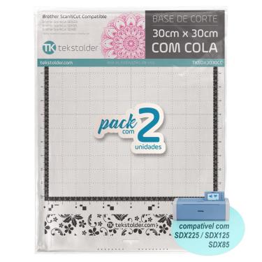Imagem de Kit Com 2 Bases De Corte 30x30 Brother Scanncut Sdx (com Cola)