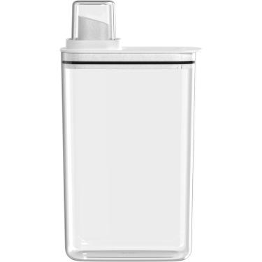 Imagem de Dispenser Sabão Líquido Com Tampa Medidora Flow 2,3l Branco