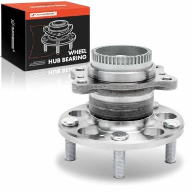 Imagem de A-Premium Rolamento de roda traseira e conjunto de cubo com anel ABS e 5 terminais compatíveis com Hyundai e Kia - 2011-2018 - Elantra Coupe/GT, Veloster, Forte, Forte Koup, Forte5, FWD Only
