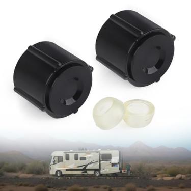 Imagem de CNSPEED 2 peças de vedação e tampas de drenagem de ponto baixo para trailer trailer de viagem - 1/2 polegada linhas de água quente e fria tampa de drenagem RV