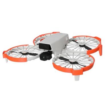 Imagem de KIPYENB Protetor para DJI Flip, suporte anticolisão, capa protetora, anel, protetores de impacto para acessórios de drone DJI Flip (cinza)