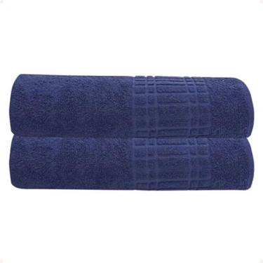 Imagem de Jogo de 2 Toalhas de Banho Loft 70 x 130 Camesa Para Hotel Pousada Hos
