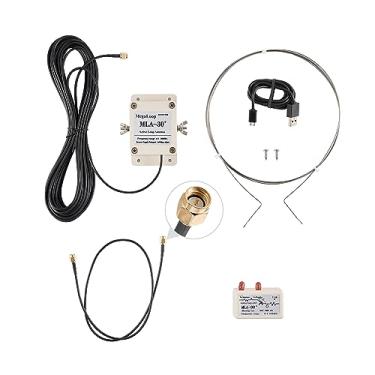 Imagem de MUSIKKEN Antena De Recepção Ativa Mla-30+ Max Loop 0,5-30 Mhz Adequada Para Rádio Ondas Médias E Curtas, Baixo Ruído, À Prova D'Água, Ambientes Externos (Conector Sma)
