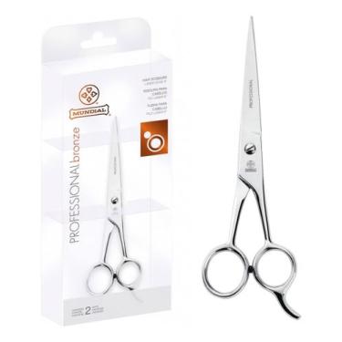 Imagem de Tesoura Cabelo 15cm Fio Laser Mundial Original Profissional - Mundial 