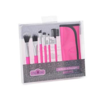 Imagem de Kit Pinceis Para Maquiagem 7 Peças My Girl Make