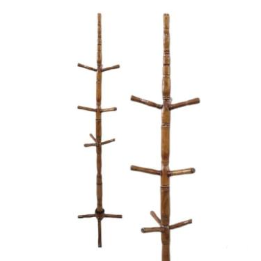 Imagem de CABIDEIRO MANCEBO IMBUIA ARARA DE ROUPA CABIDEIRO DE CHAO MANCEBO DE MADEIRA ARARA DE ROUPA