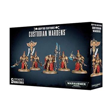 Imagem de Games Workshop Warhammer 40k - Adeptus Custodes Custodian Wardens, preto