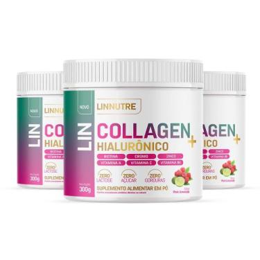 Imagem de Colágeno + Ácido Hialurônico LinCollagen - 3 unidade - LinNutre